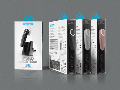 源藝設(shè)計工作室 藍(lán)牙耳機包裝的平面藝術(shù)